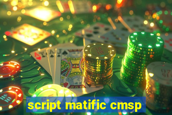 script matific cmsp